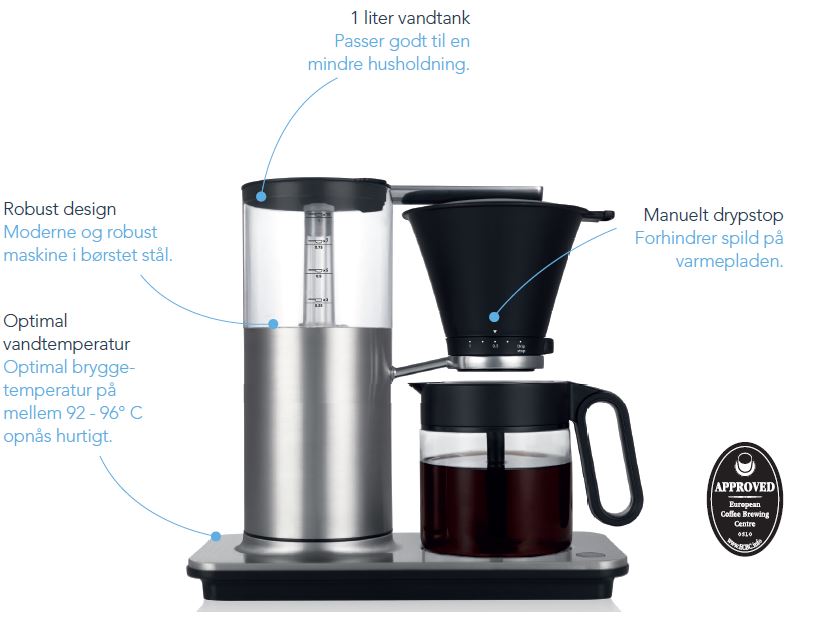 Fellow Mammoth tøve Køb Wilfa Classic Kaffemaskine billigt online