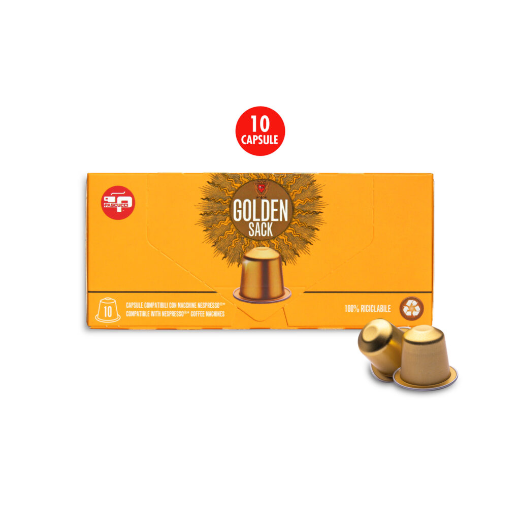 Golden Sack kapsler til Nespresso® 10 stk